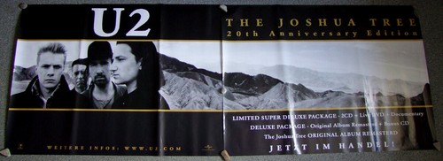 Original riesenposter u2 - u2,
