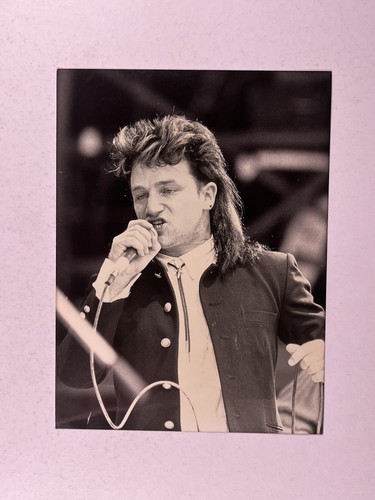Bono photo original press - bono,