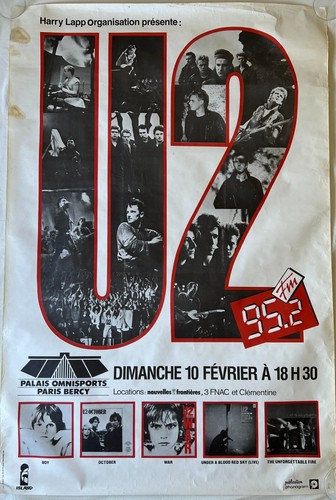 Mega rare original 1985 - u2,