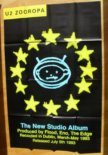 Poster promo originale - u2, 2