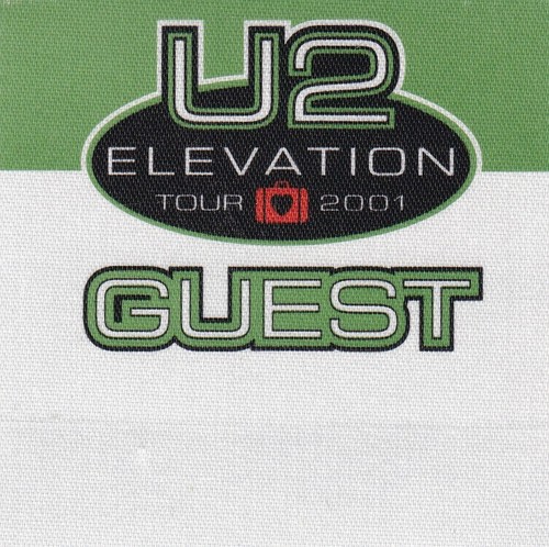 Elevation tour 2001 - elevation,