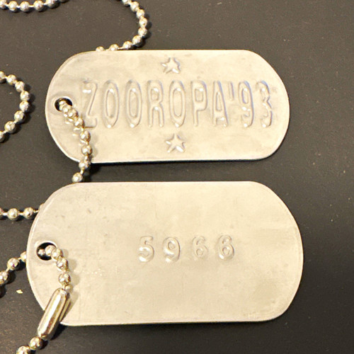 Zooropa dog tags - dog,