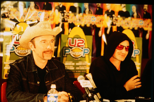 Bono photo transparency - bono,