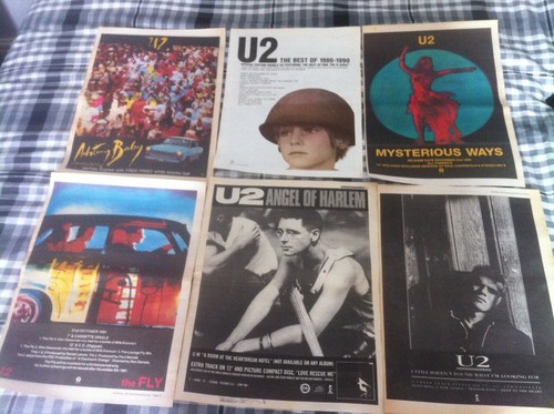 Original magazine advert - u2,