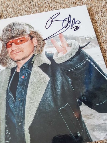 Bono autografo originale - bono,
