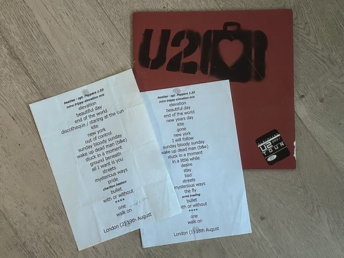 Original 2001 setlists - 2001,