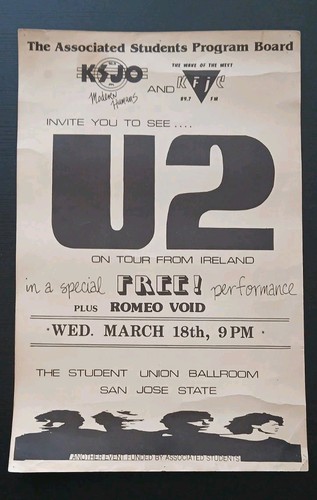 Original poster concertu2 - poster,