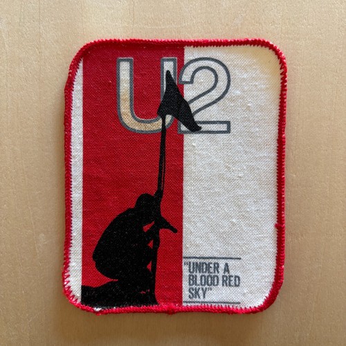 Original 80s vintage patch - u2,