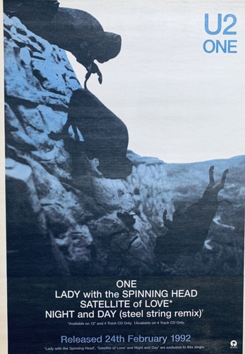 Poster pubblicitario - u2,