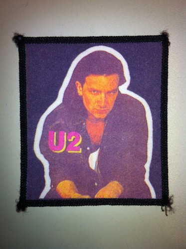 Bono the edge rock patch - u2,