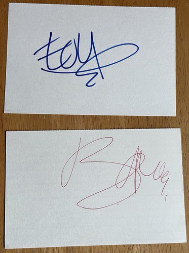 Autografo bono and the - u2's,