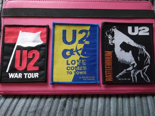 Tour patches original - u2, 3