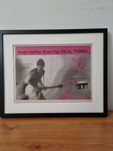 Original framed promo - , ad